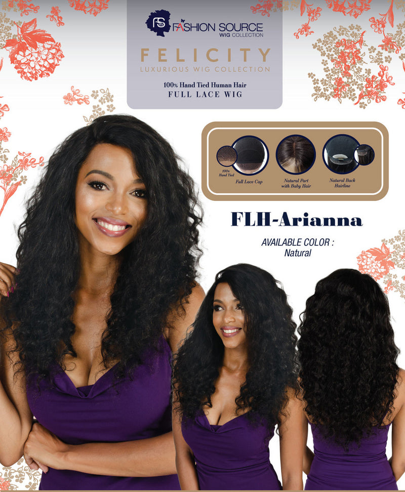 Fashion Source FLH Arianna HT Full-lace Human Wig