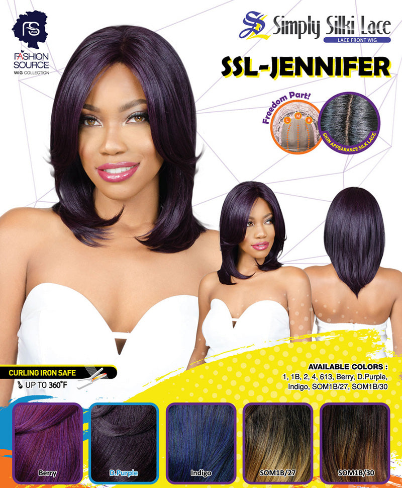 Fashion Source SSL Jennifer Synthetic Wig