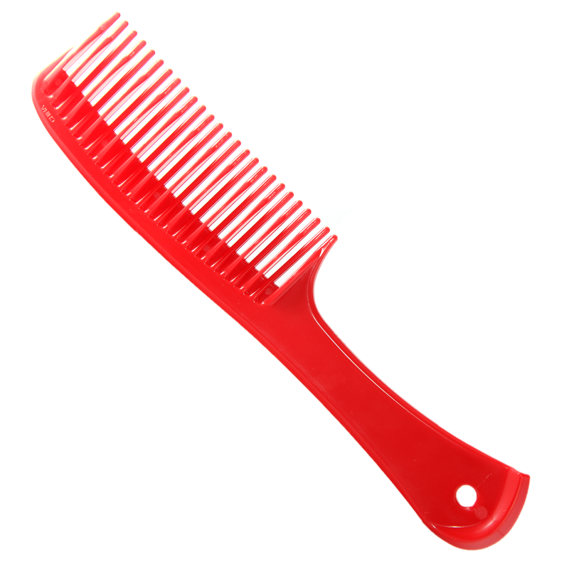 Magic Detangle Styling Comb (red) available at Abantu