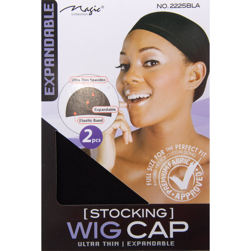 Magic Stocking Wig Cap 2225 Black