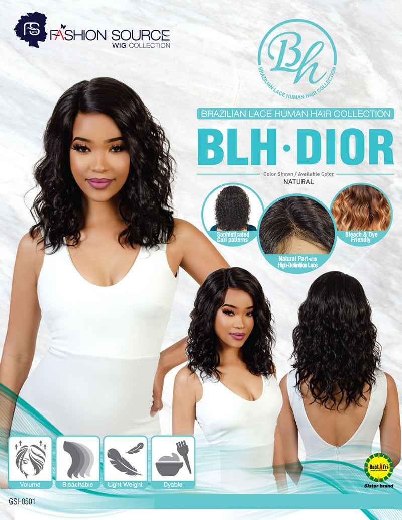 Fashion Source BLH Dior Human Hair Wig