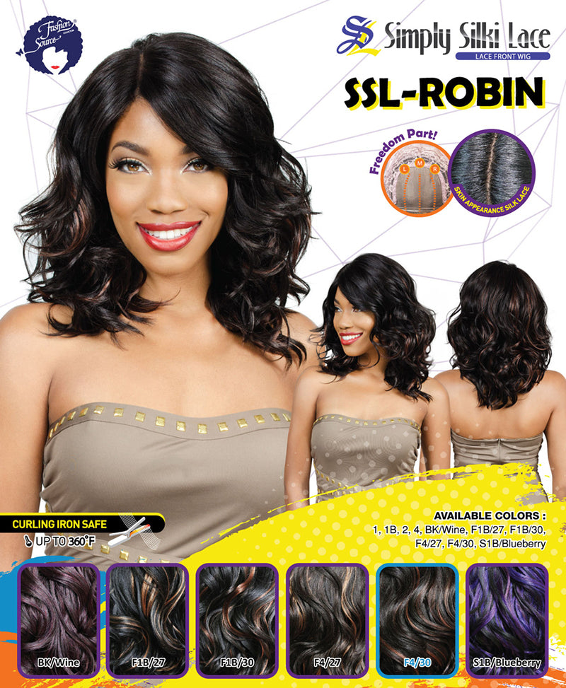 Fashion Source SSL Robin Synthetic Lace-front Wig