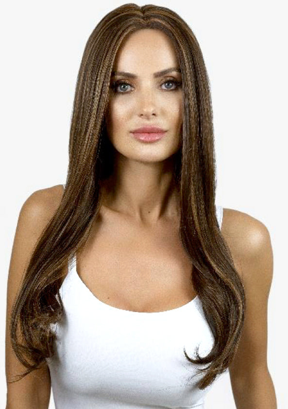 Illusionz Geneva Hand-tied Lace-front Synthetic Wig