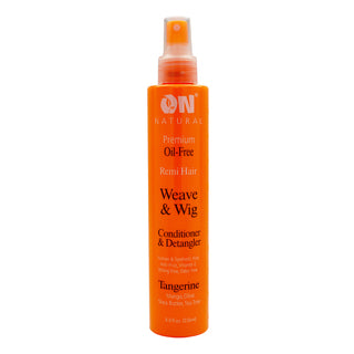 Organic Natural Wig and Weave Conditioner and Detangler Tangerine 8 oz.